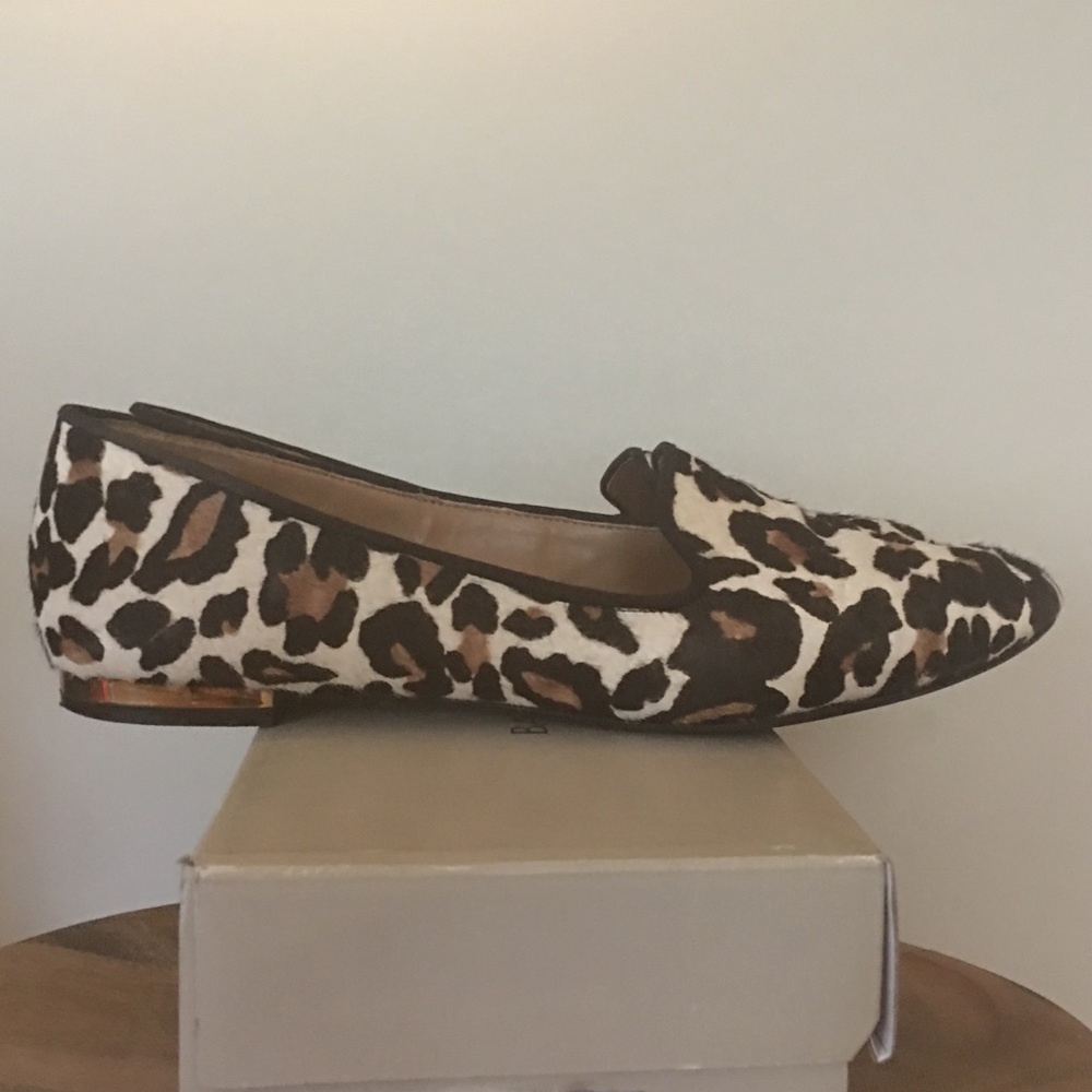 Banana Republic leopard flats